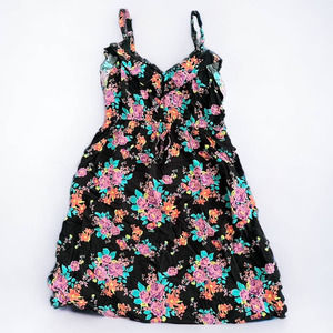 Torrid Women's Floral Midi Dress Size 1
